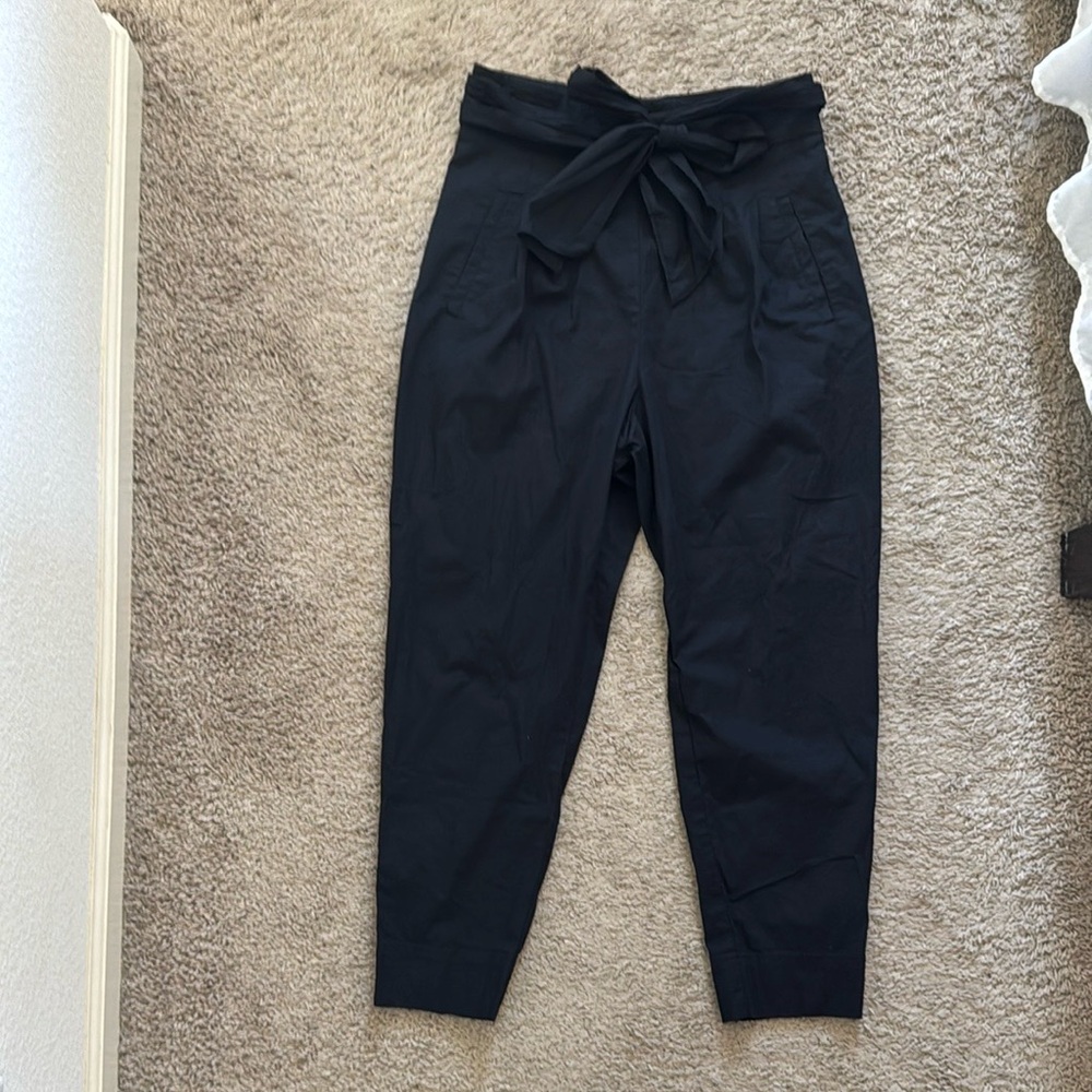 Anthropologie Cartonnier Black Ankle Pants